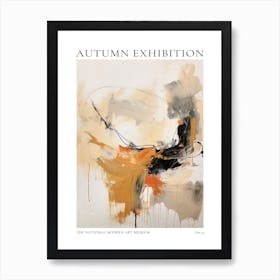 Autumn Exhibition Modern Abstract Poster 15 Art Print