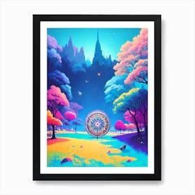 Psychedelic Painting, Psychedelic Art, Psychedelic Art, Psychedelic Art, Art Print