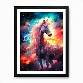 Horse In The Sky 2 Art Print