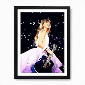 Taylor Swift 3 Art Print