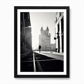 Marseille, France, Photography In Black And White 4 Art Print