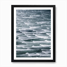 Infinite Waves 02 Art Print