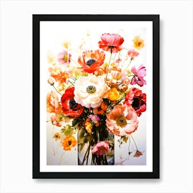 The Heart Of Wildflowers Art Print