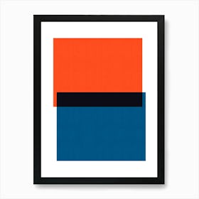 Modern and conceptual geometric 2 Art Print