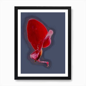 Dance Red Art Print