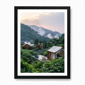 Shangri-La Resort Art Print