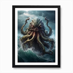 Cthulhu Art Print 1 Art Print