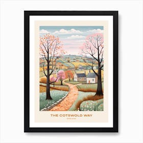 The Cotswold Way England 1 Hike Poster Art Print