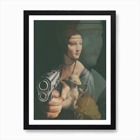 Unbelievable #3 Lady With An Ermine Art Print