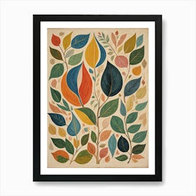 The Leaves Art Print