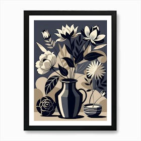 Flowers In A Vase 133 Art Print