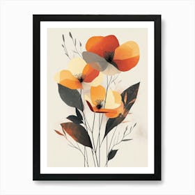 Poppies Canvas Print 1 Affiche