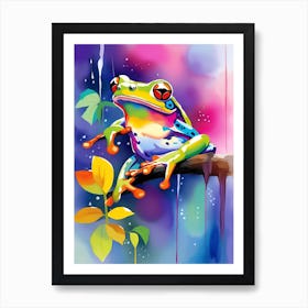 Frog Painting 1 Art Print