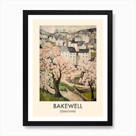 Bakewell (Derbyshire) Painting 3 Travel Poster Art Print