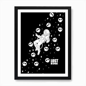 Lost In Space Art Print