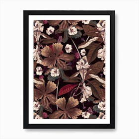 Winter Botanical Garden 2 Art Print