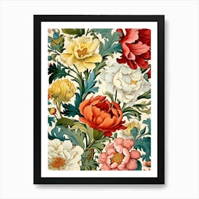 Floral Pattern 40 Art Print