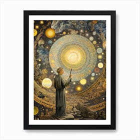 Mosaic Celestial 4 Art Print