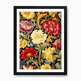 Floral Pattern 26 Art Print