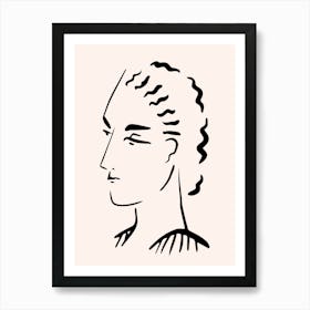 Portrait Of A Woman 6 Art Print