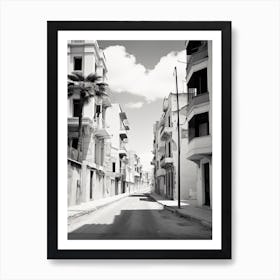 Cartagena, Spain, Black And White Photography 3 Art Print