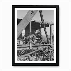 Untitled Photo, Possibly Related To Loading Sugarcane, Louisiana By Russell Lee Art Print