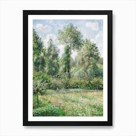 Poplars, Éragny (1895), Camille Pissarro Art Print