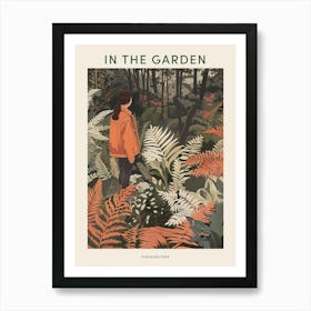 In The Garden Poster Pukekura Park New Zealand 3 Art Print