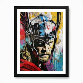 Thor Pop Abstract Art Print