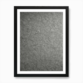 Black And White Texture Art Print