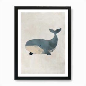 Boho Nursery 3 Whale Art Print