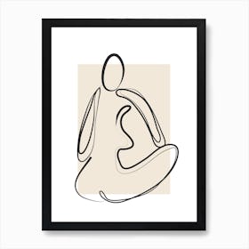 Abstract Figure Art 2 Art Print