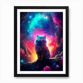 Cat In The Sky 1 Art Print