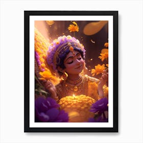 Krishna 1 Art Print