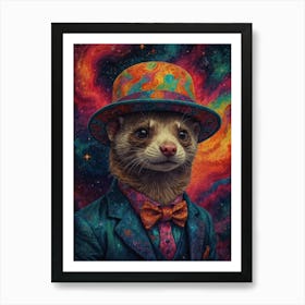 Ferret Art Print