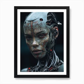 Cyborg Love Art Print