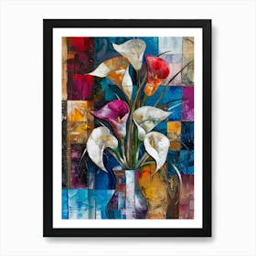 Calla Lilies 4 Art Print