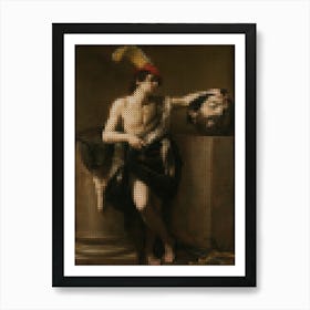 David With The Head Of Goliath – Guido Reni (Italian, 1575 1642) Art Print