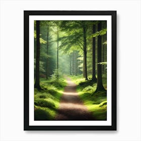 Path In The Forest Poster