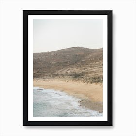 Mykonos Beach Art Print