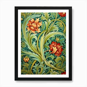 Victorian Wallpaper 5 Art Print