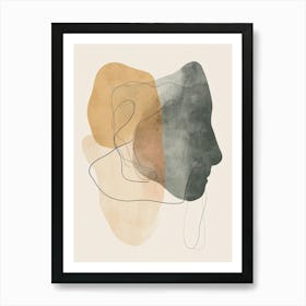 Portrait Of A Woman 17 Art Print