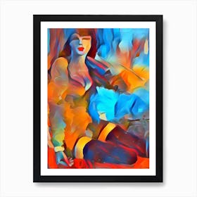 Sexy Woman Art Print