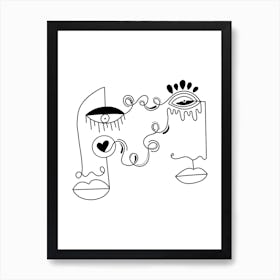There For You Art Print