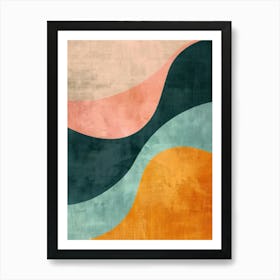 Abstract Wave Pattern 13 Art Print