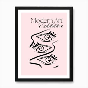 Modern Exhibition Art Print