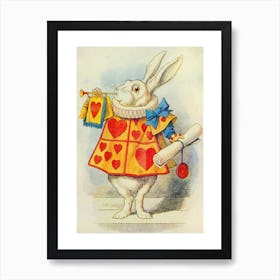 The White Rabbit Art Print