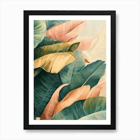 Tropical Leaves 97 Art Print