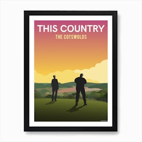 This Country Comedy Show Art Print