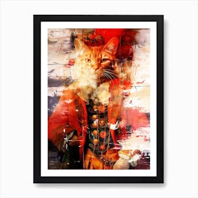 Animal Surreal Art Illustration In A Painting Style 02 Art Print